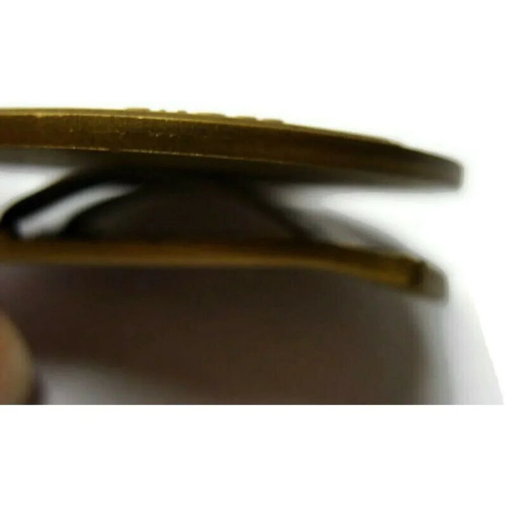 Winnavegas Veterans Money Clip Gold Tone Credit Card Cash